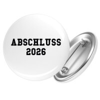 Button Abschluss 2026 Schulabschluss