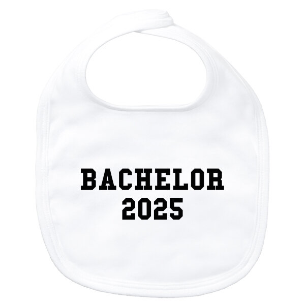 Baby Lätzchen Bachelor 2025 Abschluss Klettverschluss