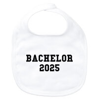 Baby Lätzchen Bachelor 2025 Abschluss Klettverschluss