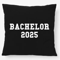 Kissen Bachelor 2025 Abschluss 40x40cm