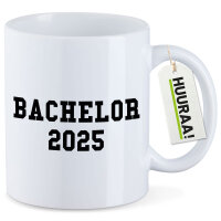 Kaffeetasse Bachelor 2025 Abschluss 330ml