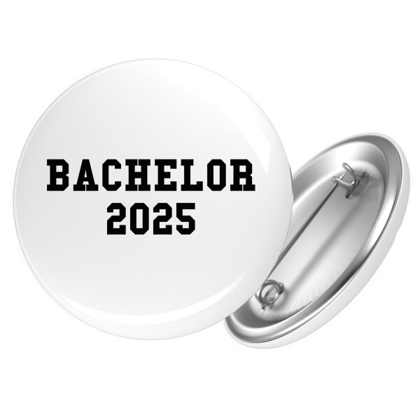 Button Bachelor 2025 Abschluss