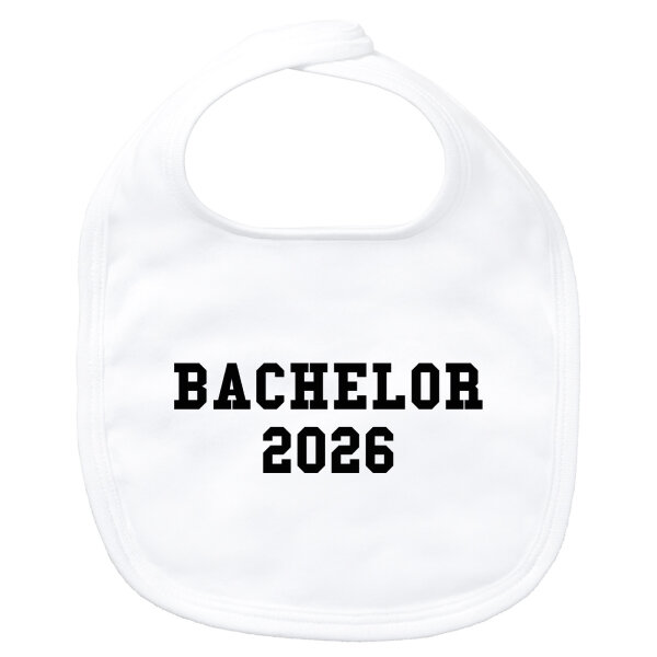 Baby Lätzchen Bachelor 2026 Abschluss Klettverschluss
