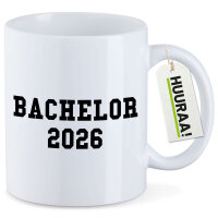 Kaffeetasse Bachelor 2026 Abschluss 330ml