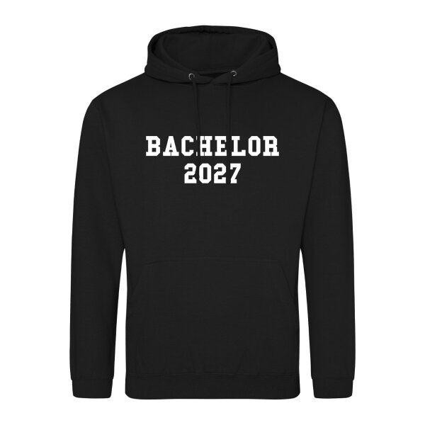 Unisex Hoodie Bachelor 2027 Abschluss Größe S-3XL