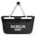 Einkaufskorb faltbar Bachelor 2027 Abschluss 20 Liter Tragekorb Black
