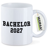 Kaffeetasse Bachelor 2027 Abschluss 330ml