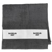 Handtuch Bachelor 2027 Abschluss 50x100cm