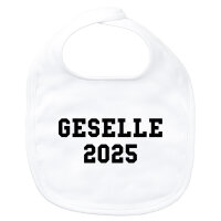 Baby Lätzchen Geselle 2025 Ausbildung Klettverschluss