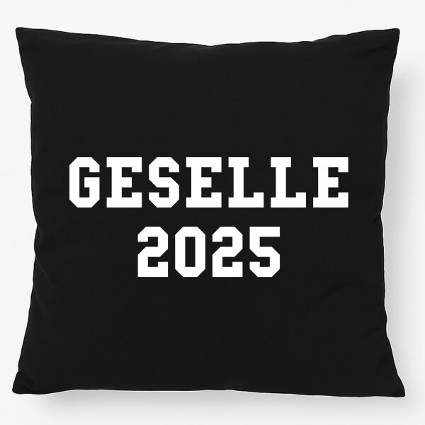 Kissen Geselle 2025 Ausbildung 40x40cm