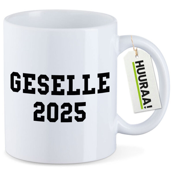 Kaffeetasse Geselle 2025 Ausbildung 330ml