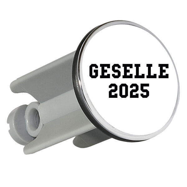 Waschbeckenstöpsel Geselle 2025 Ausbildung 4cm Abflussstopfen