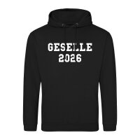 Unisex Hoodie Geselle 2026 Ausbildung Größe S-3XL