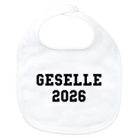 Baby Lätzchen Geselle 2026 Ausbildung Klettverschluss