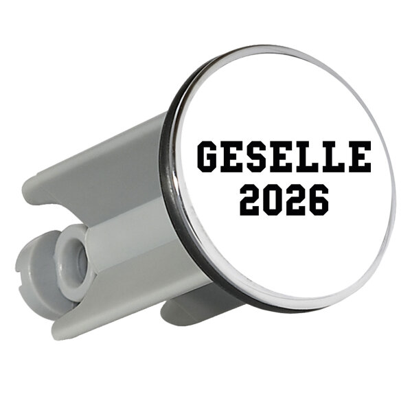 Waschbeckenstöpsel Geselle 2026 Ausbildung 4cm Abflussstopfen