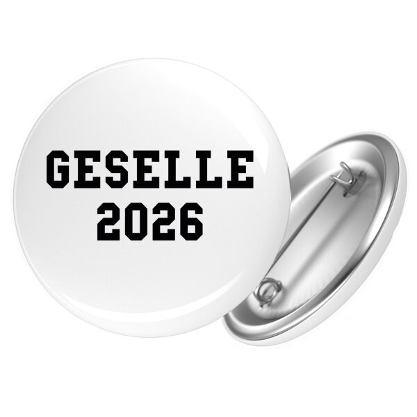 Button Geselle 2026 Ausbildung