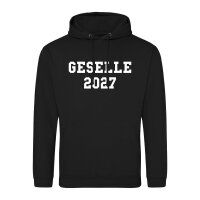 Unisex Hoodie Geselle 2027 Ausbildung Größe S-3XL