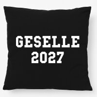 Kissen Geselle 2027 Ausbildung 40x40cm