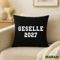Kissen Geselle 2027 Ausbildung 40x40cm