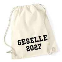 Turnbeutel Geselle 2027 Ausbildung 12 Liter