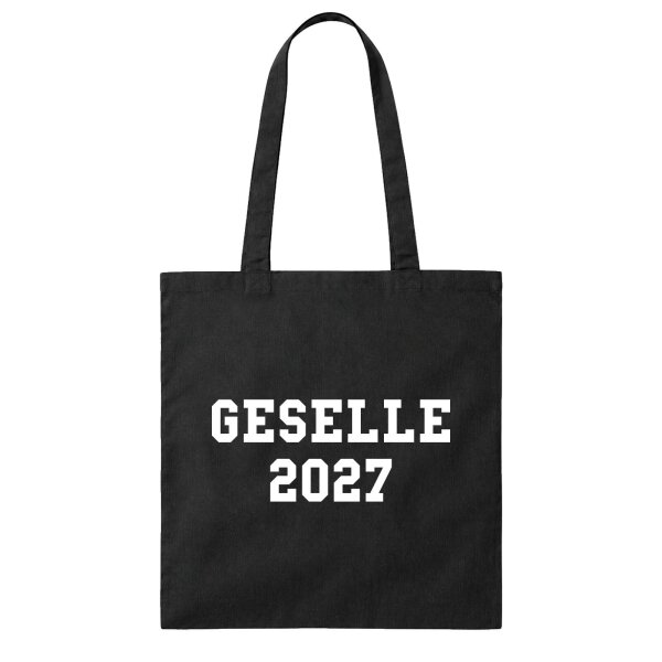 Jutebeutel Geselle 2027 Ausbildung 10 Liter