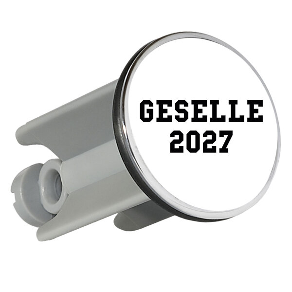 Waschbeckenstöpsel Geselle 2027 Ausbildung 4cm Abflussstopfen
