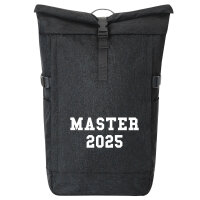 Kurierrucksack Master 2025 Abschluss 30-44 Liter Black Melange