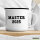 Emaille Tasse Master 2025 Abschluss 300ml Vintage Emaille Becher