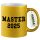 Glitzertasse Master 2025 Abschluss 330ml