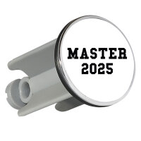 Waschbeckenstöpsel Master 2025 Abschluss 4cm...