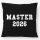 Kissen Master 2026 Abschluss 40x40cm