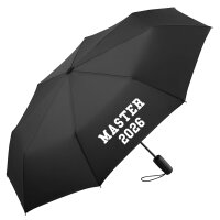 Regenschirm Master 2026 Abschluss 98cm Schwarz