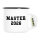 Emaille Tasse Master 2026 Abschluss 300ml Vintage Emaille Becher