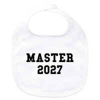 Baby Lätzchen Master 2027 Abschluss Klettverschluss