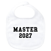 Baby Lätzchen Master 2027 Abschluss
