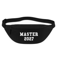 Bauchtasche Master 2027 Abschluss 2,5 Liter Black...