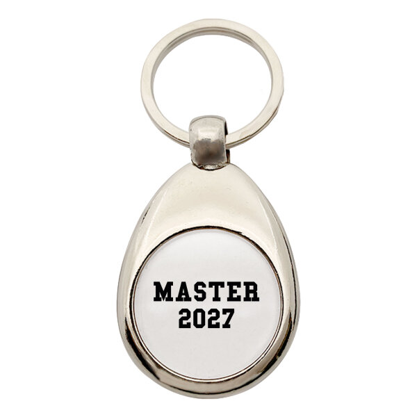 Schlüsselanhänger Master 2027 Abschluss