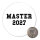 Magnet Master 2027 Abschluss 59mm Kühlschrankmagnet Flaschenöffner