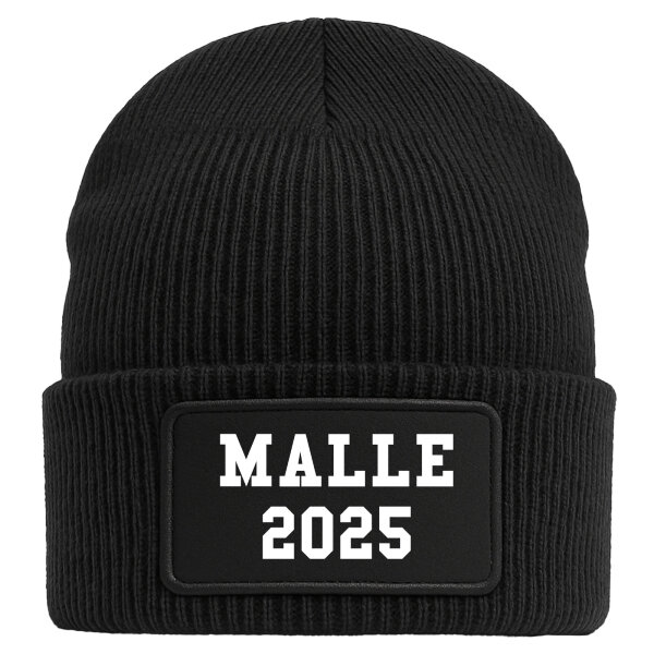 Beanie Malle 2025 Mallorca Black Mütze