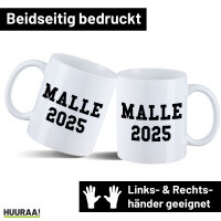 Kaffeetasse Malle 2025 Mallorca 330ml