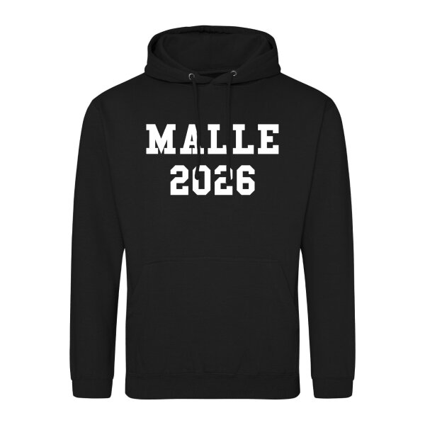 Unisex Hoodie Malle 2026 Mallorca Größe S-3XL