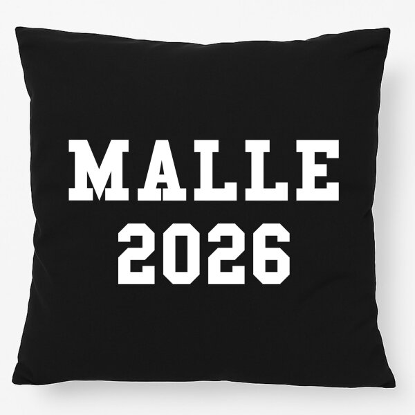 Kissen Malle 2026 Mallorca 40x40cm