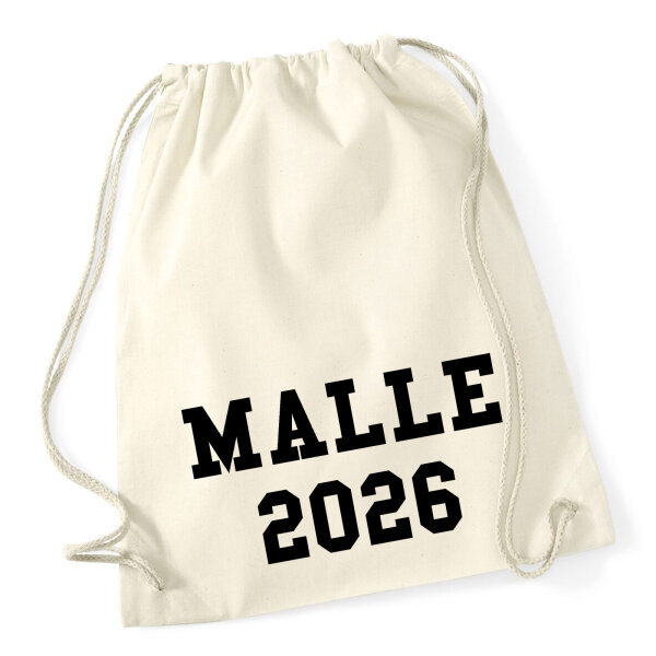 Turnbeutel Malle 2026 Mallorca 12 Liter