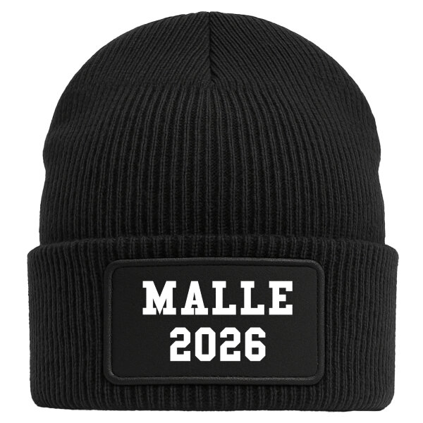 Beanie Malle 2026 Mallorca Black Mütze
