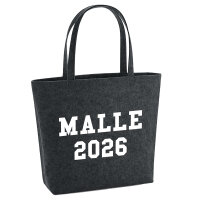 Filzshopper Malle 2026 Mallorca 22 Liter Filztasche