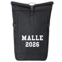 Kurierrucksack Malle 2026 Mallorca 30-44 Liter Black Melange