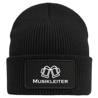 Beanie Musikleiter Schützenfest Black Mütze