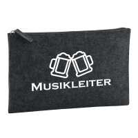Kulturbeutel Musikleiter Schützenfest 1 Liter Filz...
