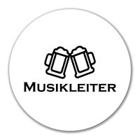 Aufkleber Musikleiter Schützenfest 10cm Sticker