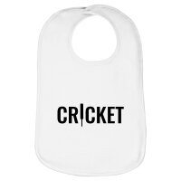 L&auml;tzchen Cricket Schriftzug, doppellagig
